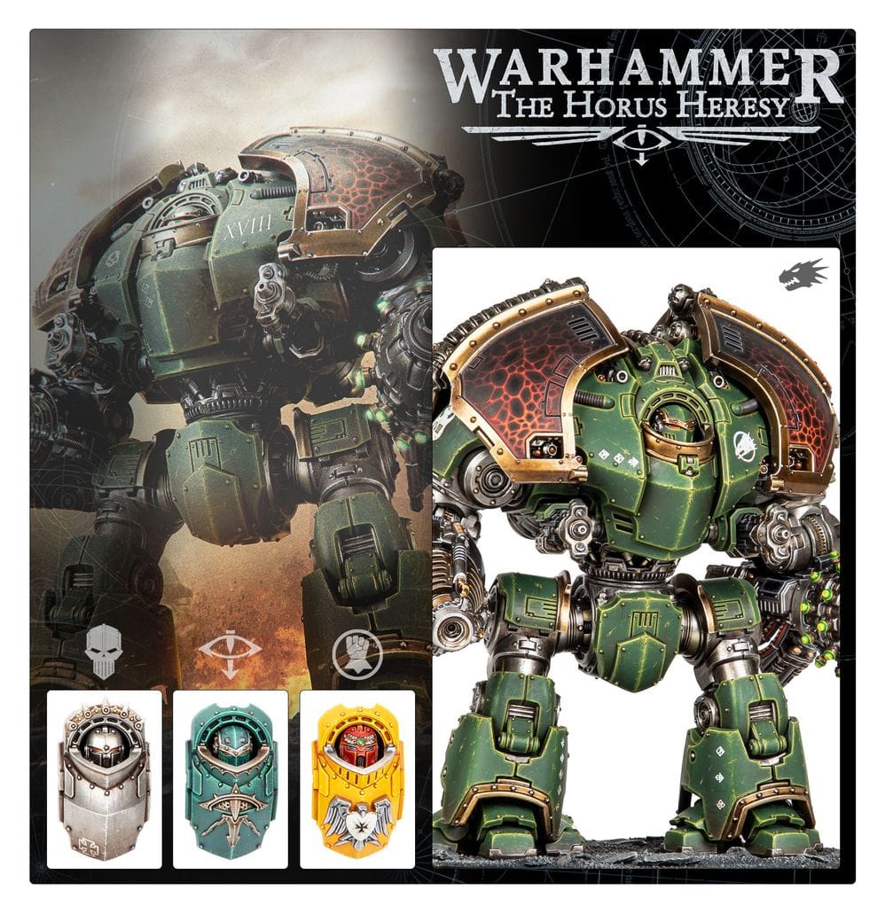 GW Models Legiones Astartes: Saturnine Dreadnought Ophion 5011921244782