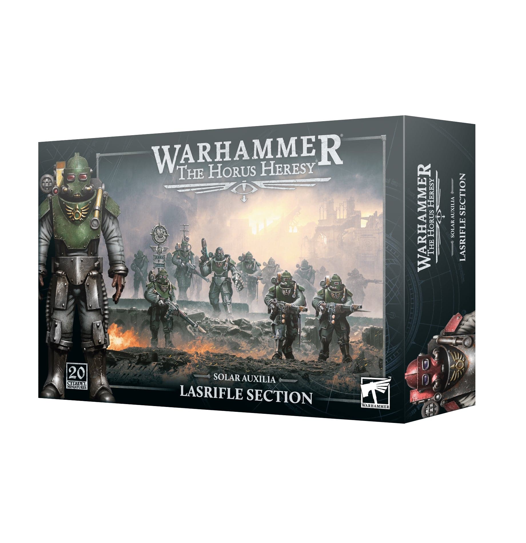Horus Heresy HORUS HERESY: SOLAR AUXILIA LASRIFLE SECTION 5011921203291