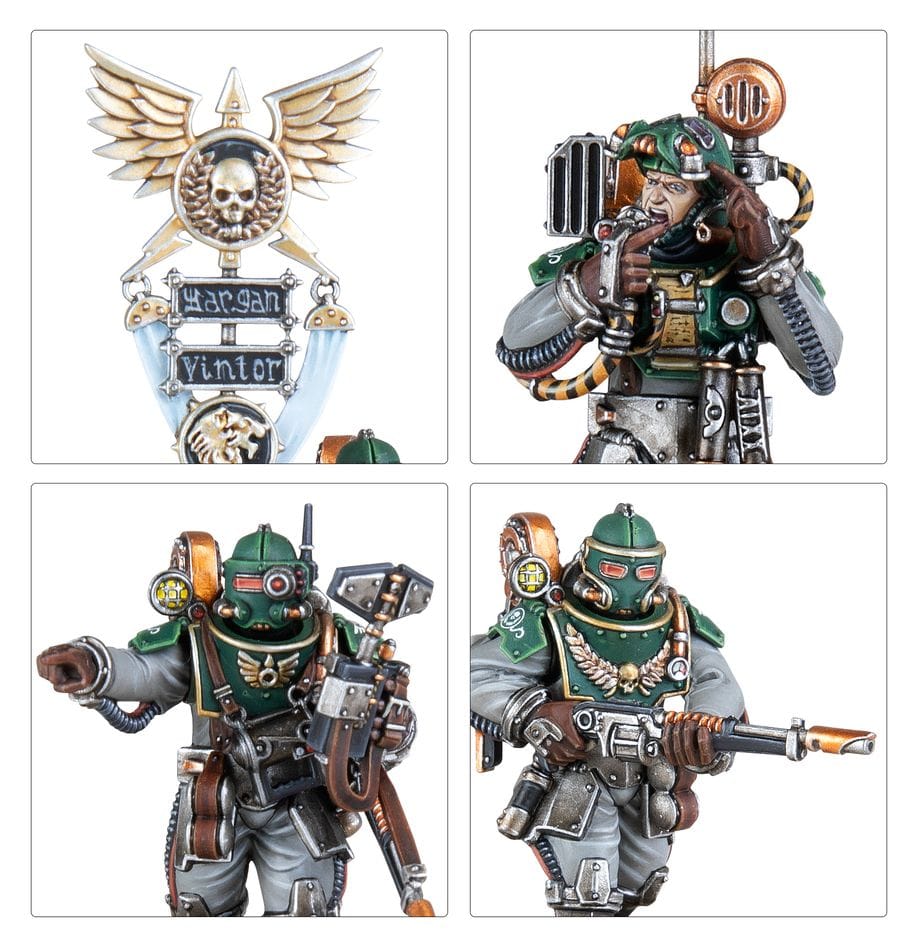 GW Models Solar Auxilia: Tactical Command Section 5011921203307