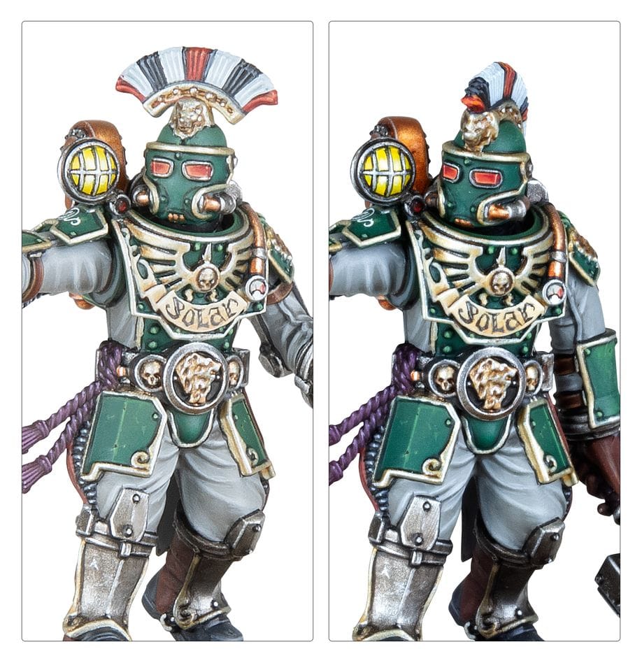 GW Models Solar Auxilia: Tactical Command Section 5011921203307