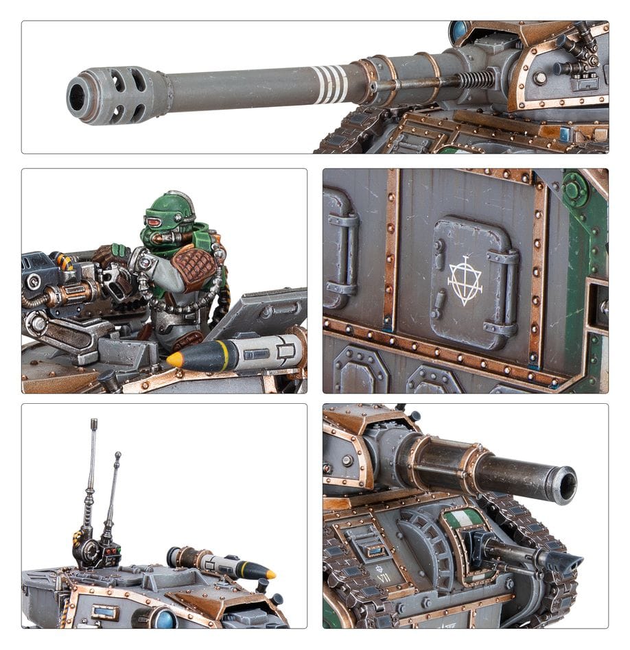 GW Models Solar Auxilia: Leman Russ Strike Tank 5011921203314
