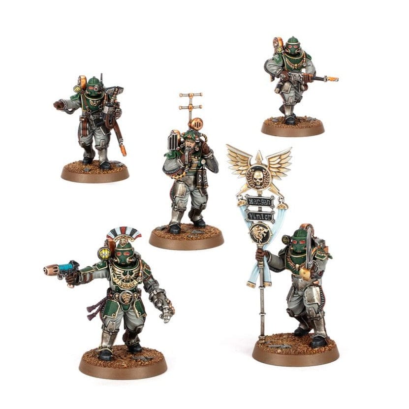 GW Models Solar Auxilia: Tactical Command Section 5011921203307