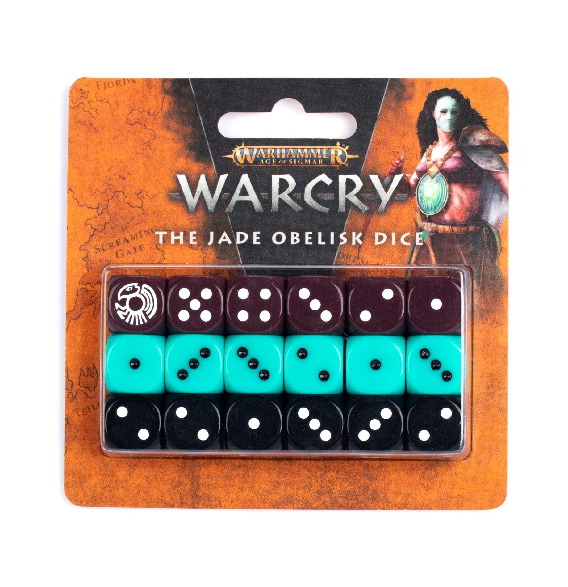 Warcry WARCRY: THE JADE OBELISK DICE 5011921184170