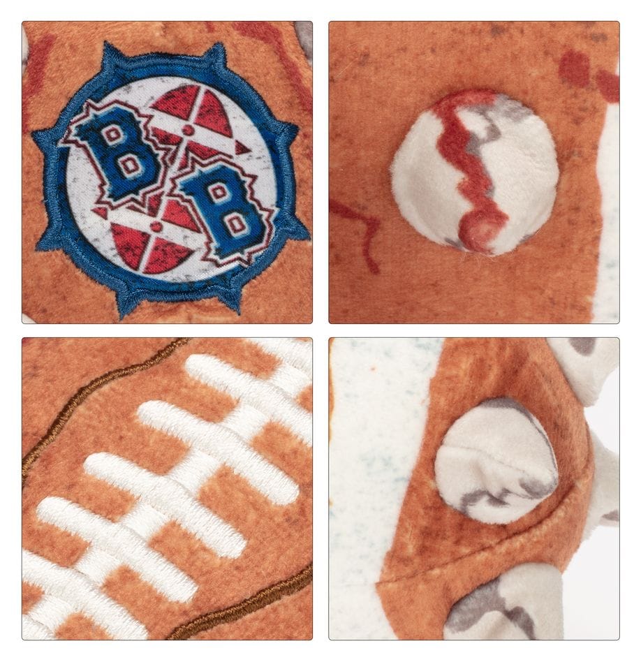 Plush Warhammer Blood Bowl – Blood Bowl Ball – Collectible Plush – 7 Inch 796714720401