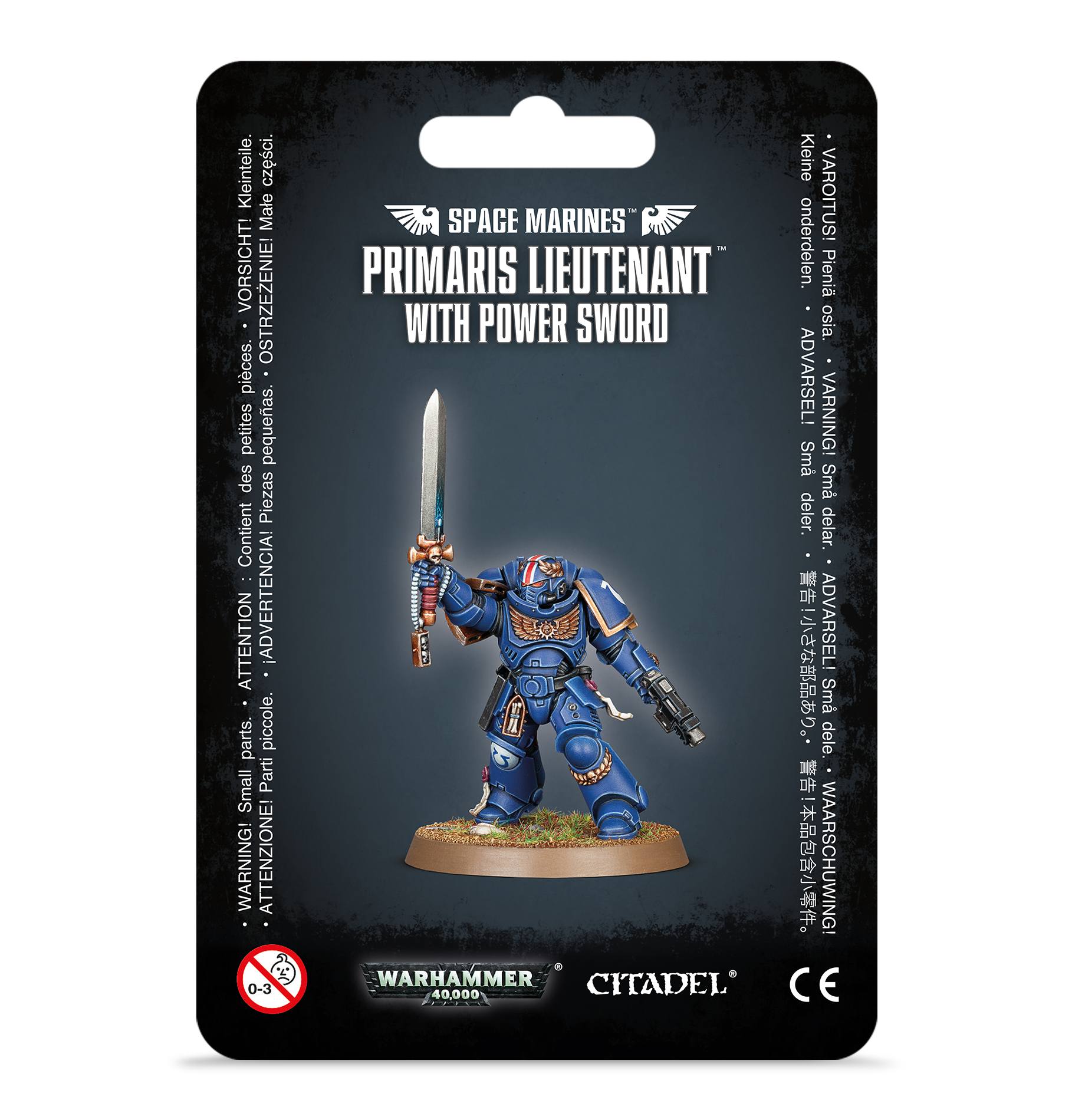 Space Marine PRIMARIS LIEUTENANT WITH POWER SWORD 5011921140893