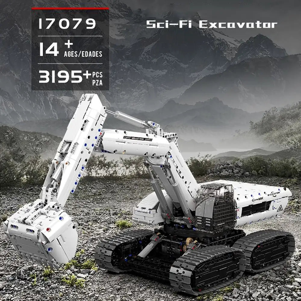 Mould King All Terrain Sci-Fi Excavator 17079 6972316266675