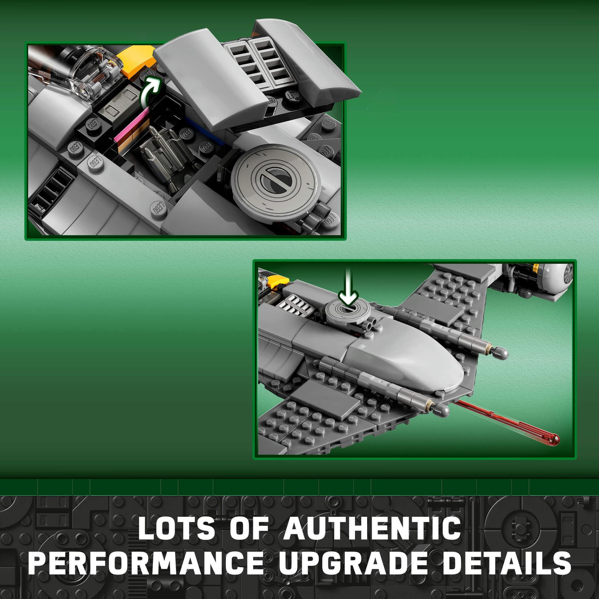 Toys & Games > Toys > Construction Toys > Interlocking Blocks > LEGO > LEGO Star Wars Lego Star Wars 75325 The Mandalorian’s N-1 Starfighter for Ages 9 & Up 5702017155517