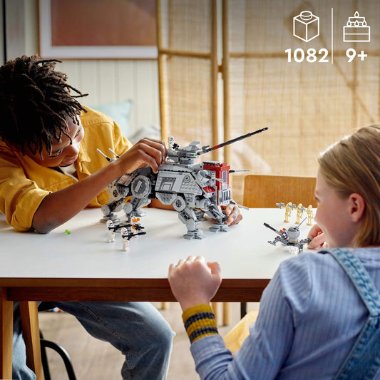 Toys & Games > Toys > Construction Toys > Interlocking Blocks > LEGO > LEGO Star Wars Lego Star Wars 75337 AT-TE Walker Buildable Playset for Ages 9 and Up 5702017155630