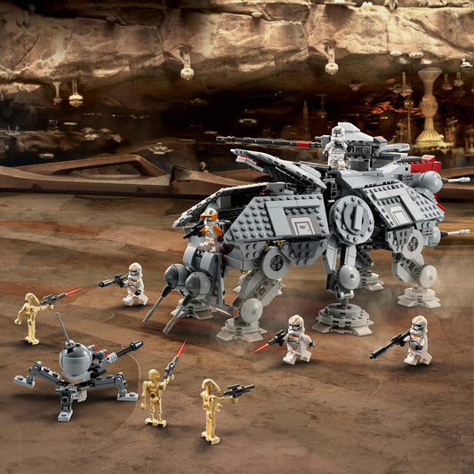Toys & Games > Toys > Construction Toys > Interlocking Blocks > LEGO > LEGO Star Wars Lego Star Wars 75337 AT-TE Walker Buildable Playset for Ages 9 and Up 5702017155630
