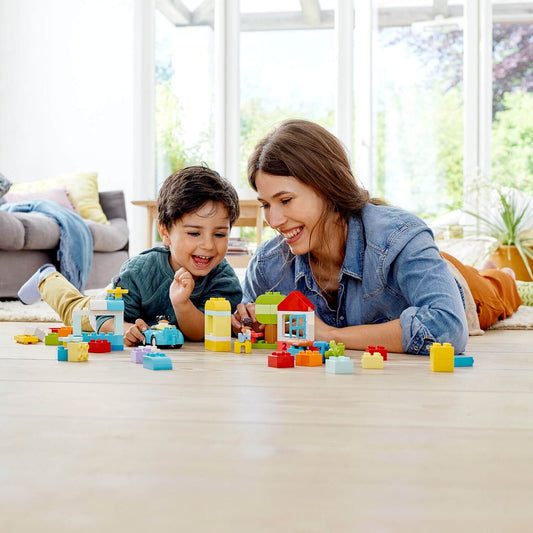 Toys & Games > Toys > Construction Toys > Interlocking Blocks > LEGO > LEGO Duplo Lego Duplo 10913 Brick Box Playset for Toddlers Ages 18 Months and Up 5702016617740