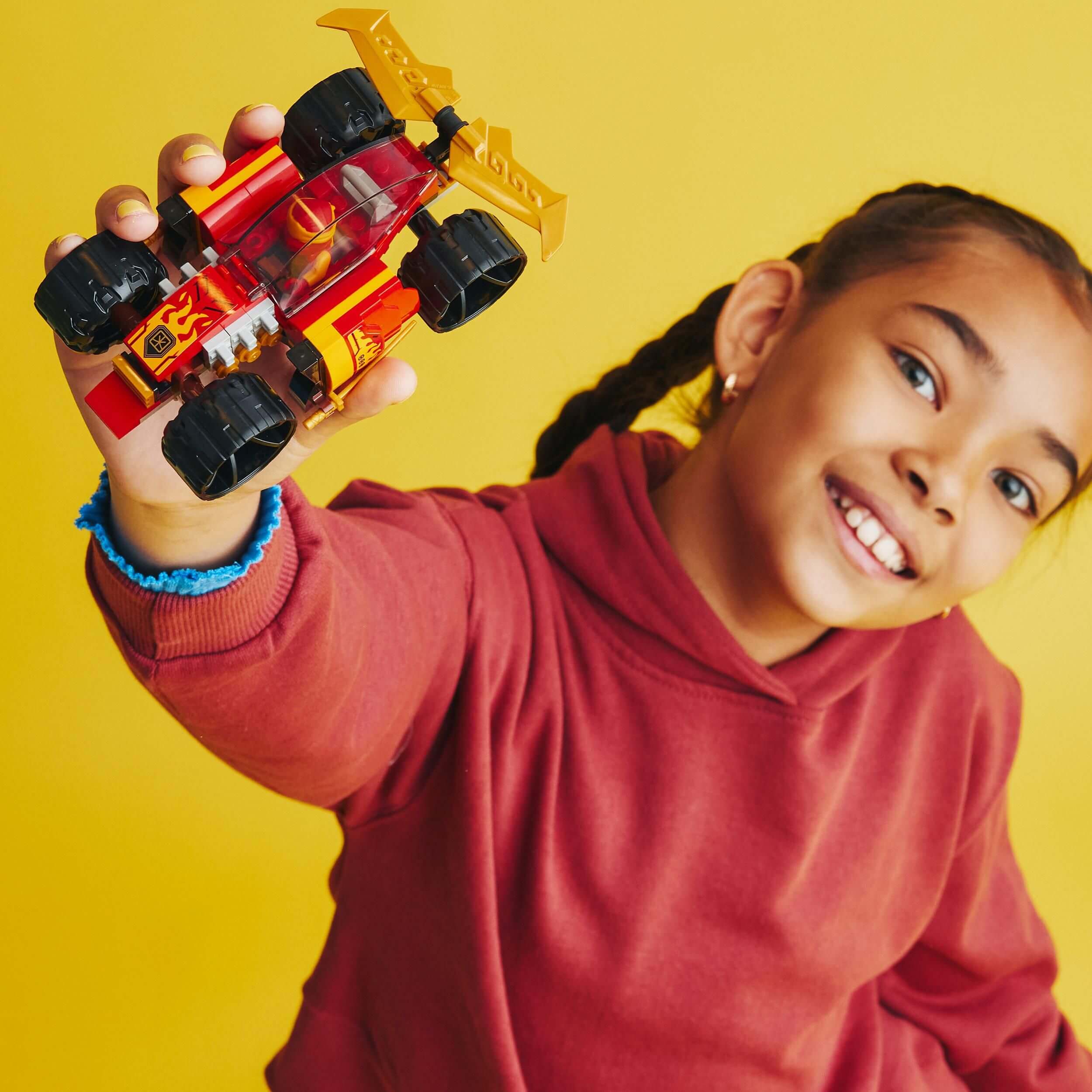 Toys & Games > Toys > Construction Toys > Interlocking Blocks > LEGO > LEGO Ninjago Lego Ninjago 71780 Kai’s Ninja Race Car EVO for Children Ages 6 and Up 673419371957