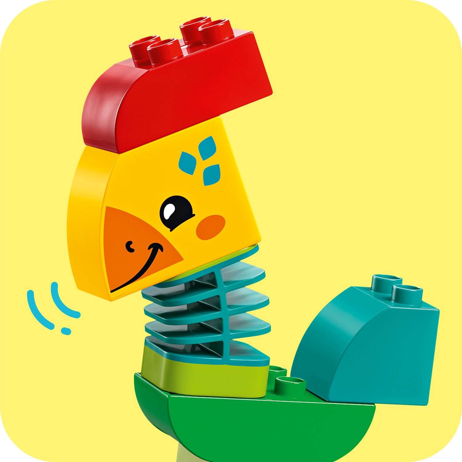 Toys & Games > Toys > Construction Toys > Interlocking Blocks > LEGO > LEGO Duplo Lego Duplo 10412 My First Animal Train Set for Ages 18 Months and Up 673419386821