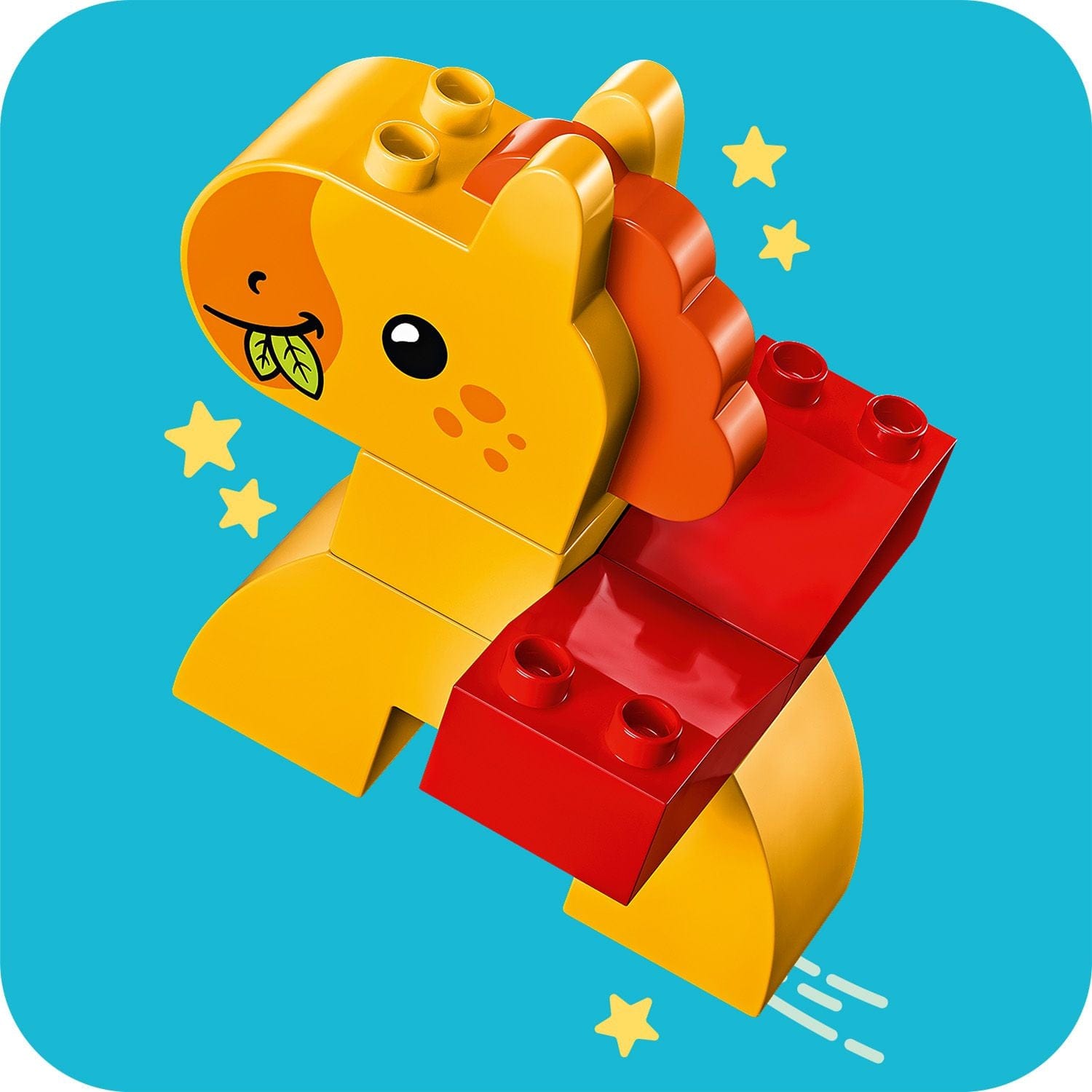 Toys & Games > Toys > Construction Toys > Interlocking Blocks > LEGO > LEGO Duplo Lego Duplo 10412 My First Animal Train Set for Ages 18 Months and Up 673419386821