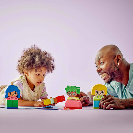 Toys & Games > Toys > Construction Toys > Interlocking Blocks > LEGO > LEGO Duplo Lego Duplo 10415 My First Big Feelings & Emotions for Ages 18M and Up 673419388757