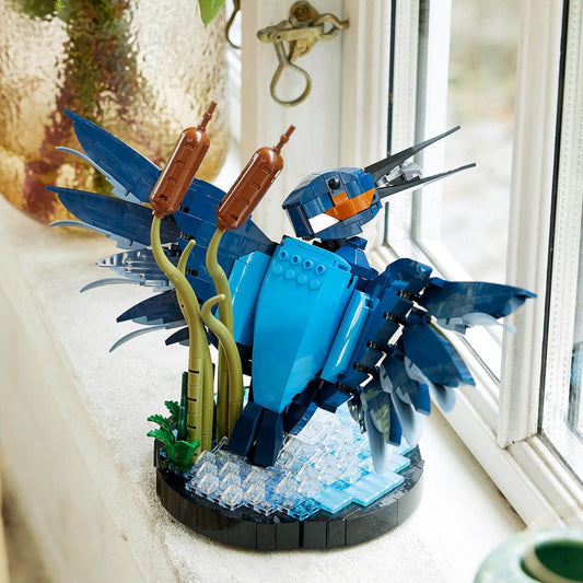 Toys & Games > Toys > Construction Toys > Interlocking Blocks > LEGO > LEGO Icons Lego Icons 10331 Kingfisher Bird Model Set for Adults Ages 18 and Up 673419394215