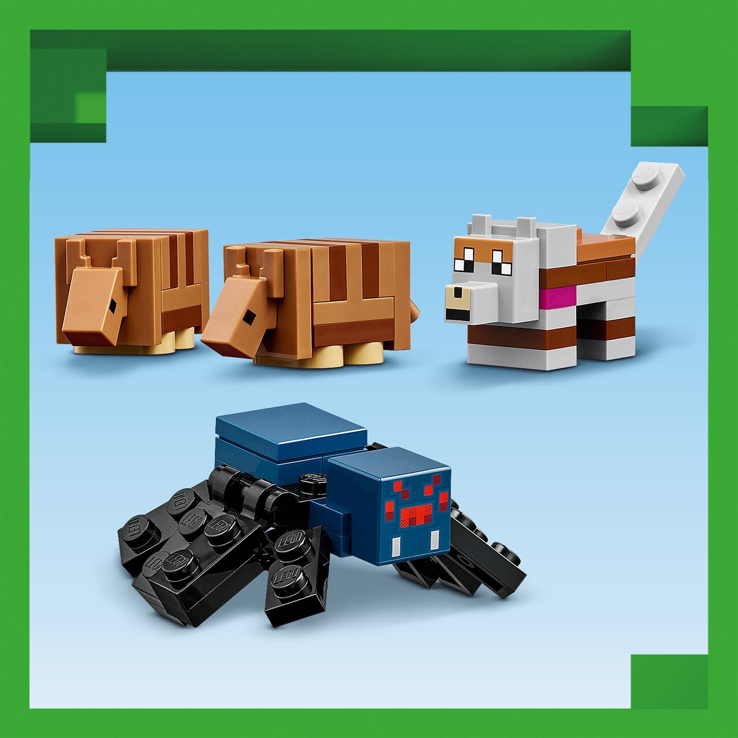 Toys & Games > Toys > Construction Toys > Interlocking Blocks > LEGO > LEGO Minecraft Lego Minecraft 21269 The Armadillo Mine Expedition Playset for Ages 8+ 5702017815435