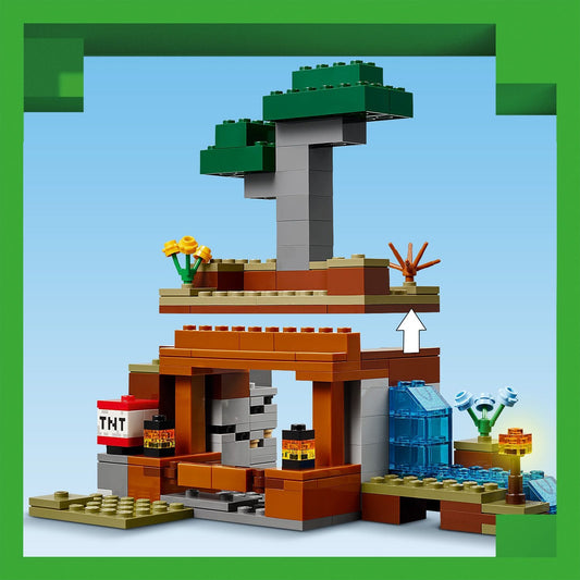 Toys & Games > Toys > Construction Toys > Interlocking Blocks > LEGO > LEGO Minecraft Lego Minecraft 21269 The Armadillo Mine Expedition Playset for Ages 8+ 5702017815435