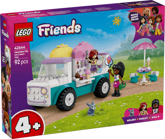 Toys & Games > Toys > Construction Toys > Interlocking Blocks > LEGO > Friends Lego Friends 42644 Heartlake City Ice Cream Truck Playset for Ages 4+ 673419402101