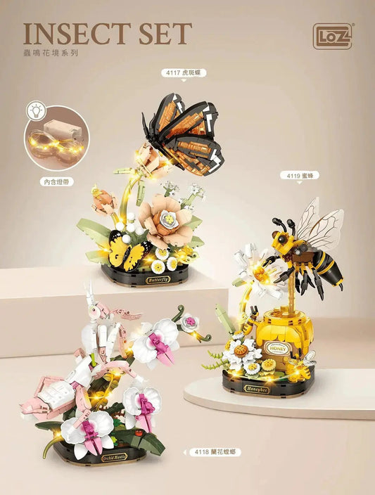 LOZ Orchid Mantis 4118 6932691941185