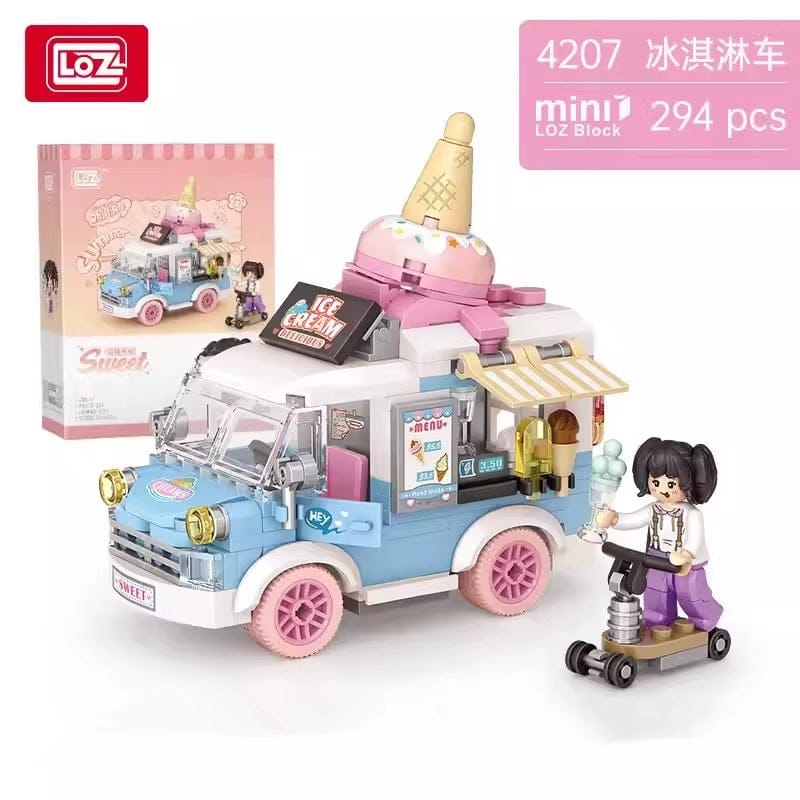 LOZ Ice Cream Car 4207 6932691942076