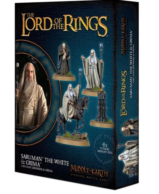 Middle Earth SBG SARUMAN THE WHITE & GRIMA 5011921133130