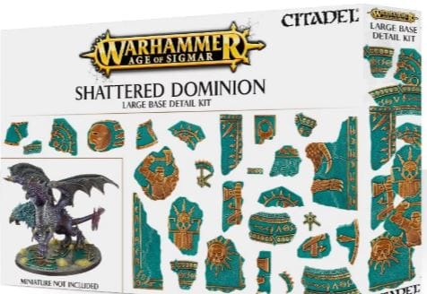 Bases AOS SHATTERED DOMINION LARGE BASE DETAIL 5011921073146