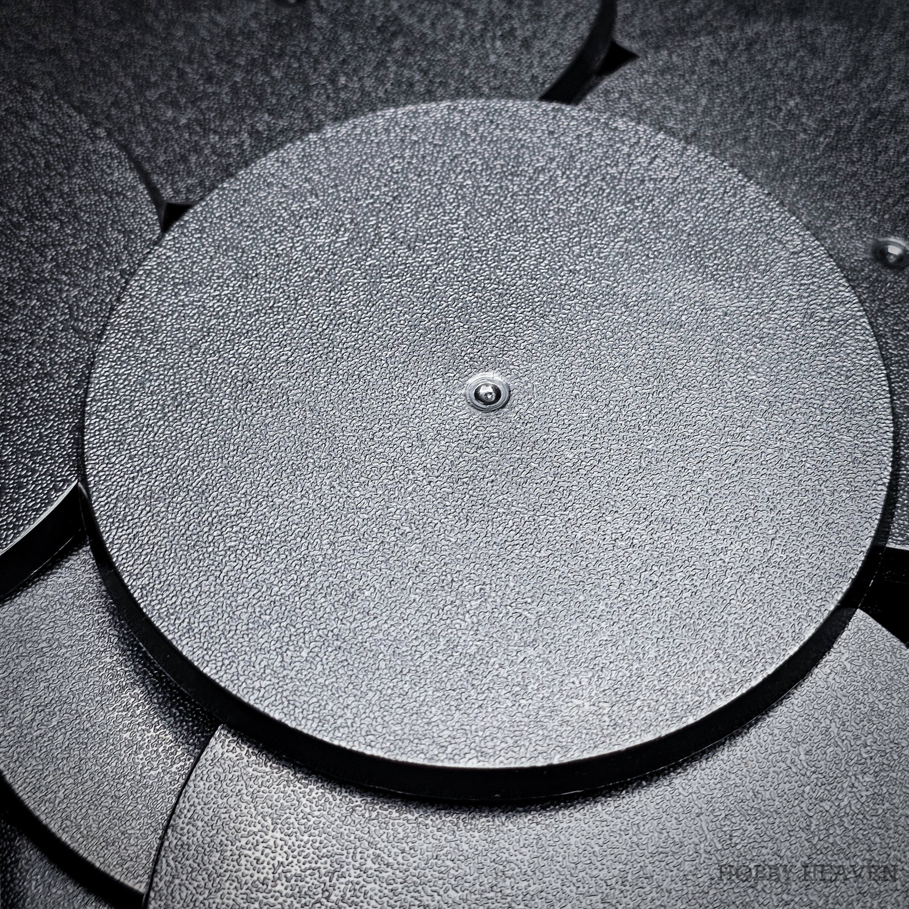 Base 90mm Round Plain Plastic Bases