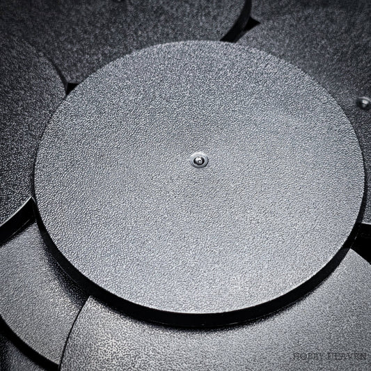 Base 90mm Round Plain Plastic Bases