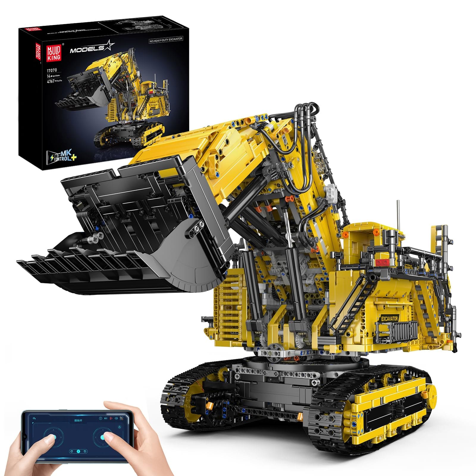 MouldKing Heavy Duty Excavator 17070 6972316262493