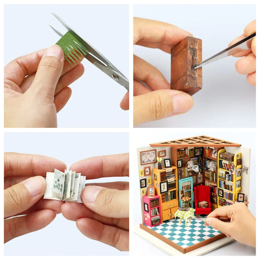 Snaps Sam’s Study 3D Wooden Puzzle