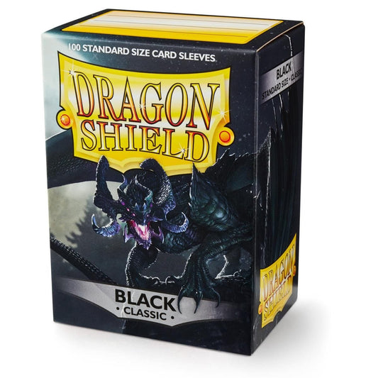 Card Sleeves Dragon Shield Classic Standard Sleeves - Black (100 Sleeves) 5706569100025