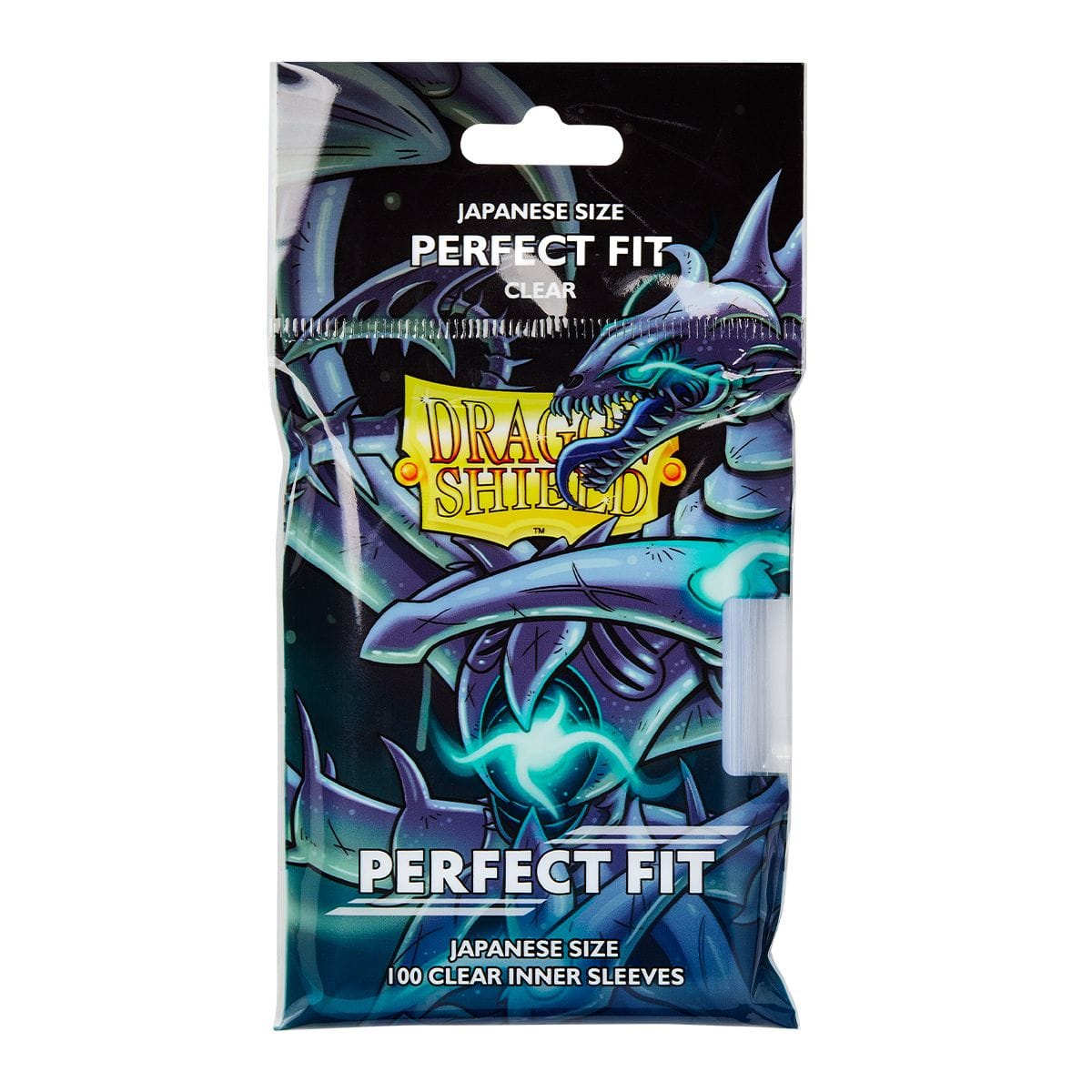 Card Sleeves Dragon Shield Japanese Size Perfect Fit Inner Sleeves - Clear (100 Sleeves) 5706569130510