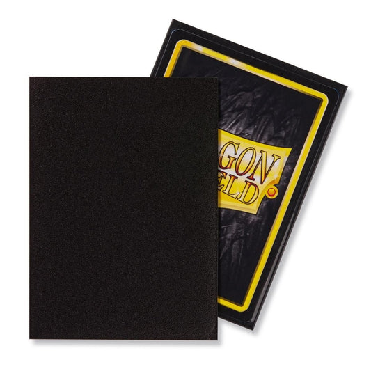 Card Sleeves Dragon Shield Standard Sleeves - Matte Black (100 Sleeves) 5706569110024