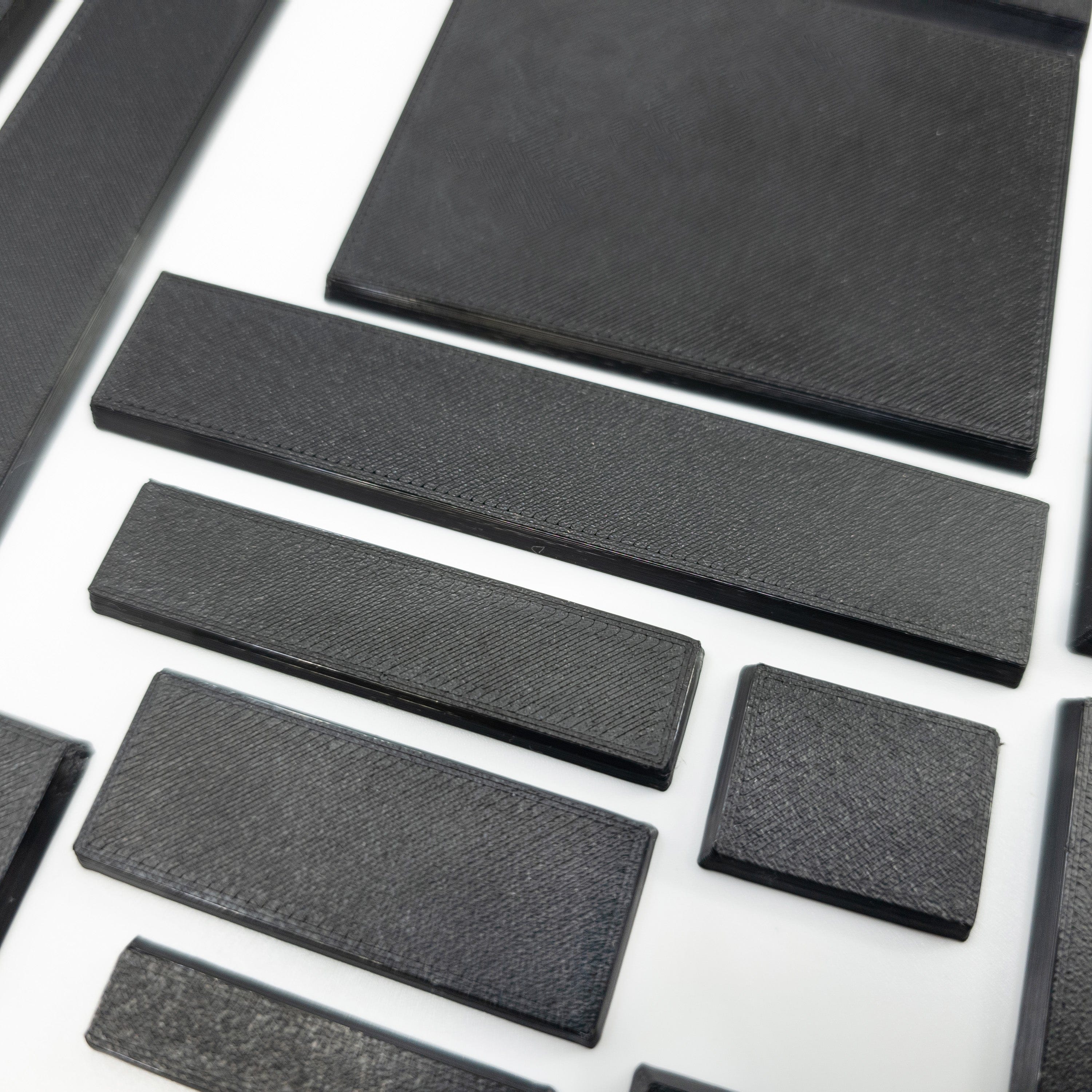 Base Rectangle Bases Range Sizes - 20x15mm to 75x25mm Small Sizes 3d Print Full Range Tabletop Games