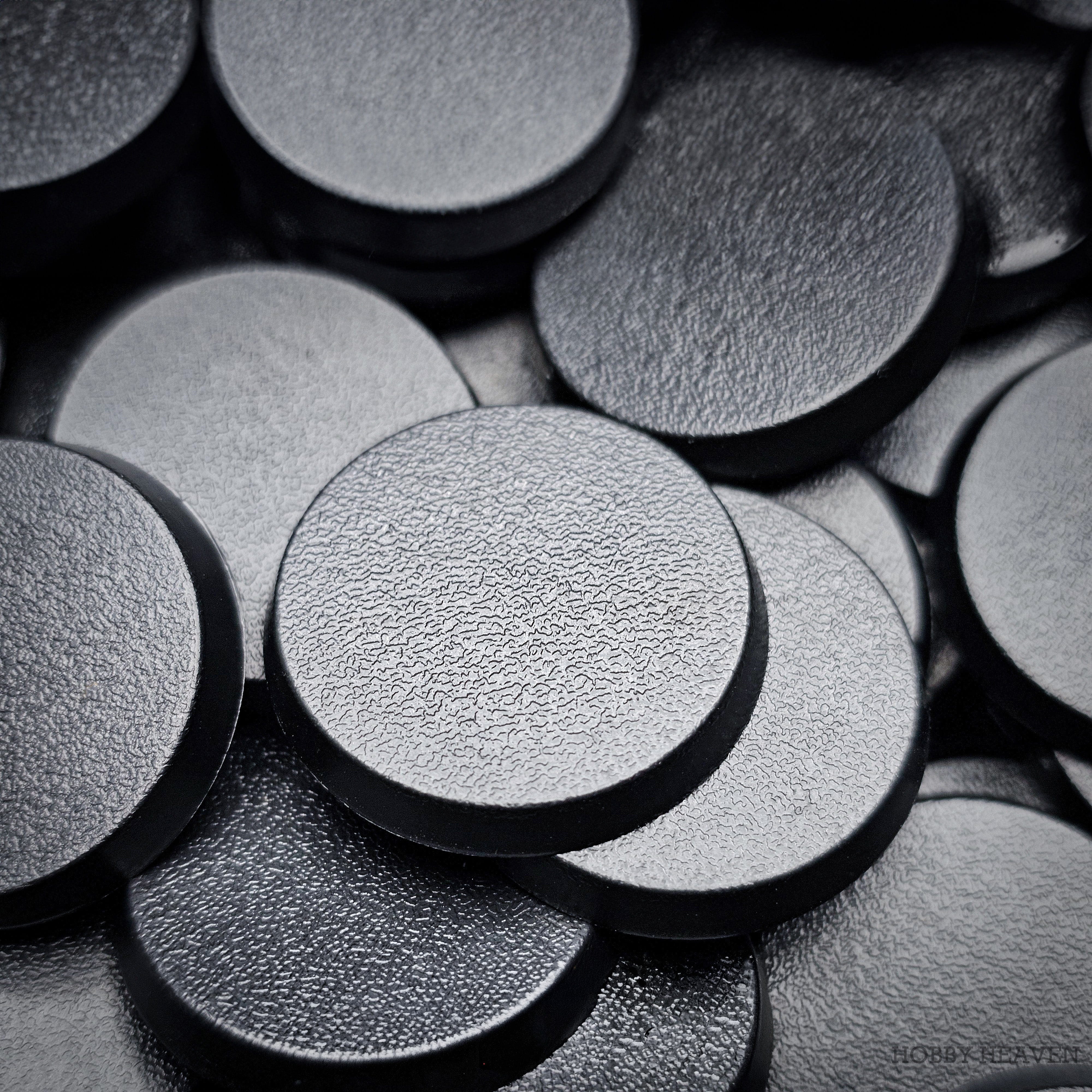 Base 32mm Round Plain Plastic Bases