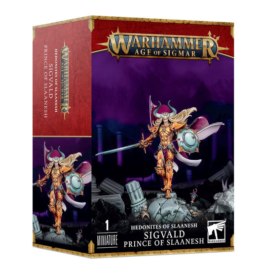 Hedonites of Slaanesh HEDONITES OF SLAANESH: SIGVALD PRINCE OF SLAANESH 5011921199945