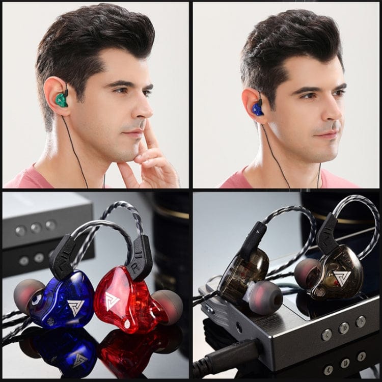 Apple Accessories QKZ AK6-X 3.5mm In-Ear Wired Subwoofer Sports Earphone with Microphone, Cable Length: About 1.2m, 1 PCS