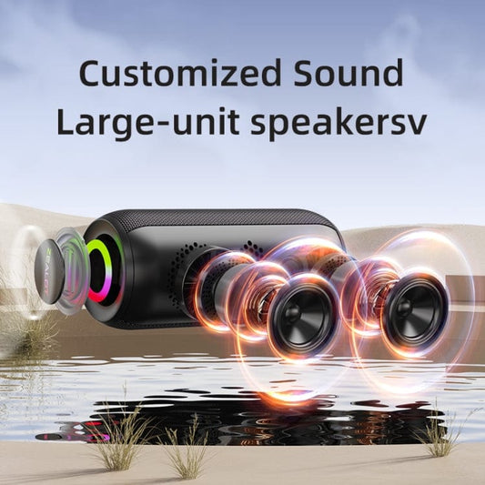 Zealot S32 Max 20W High Power Bluetooth Speaker with RGB Light(Black)