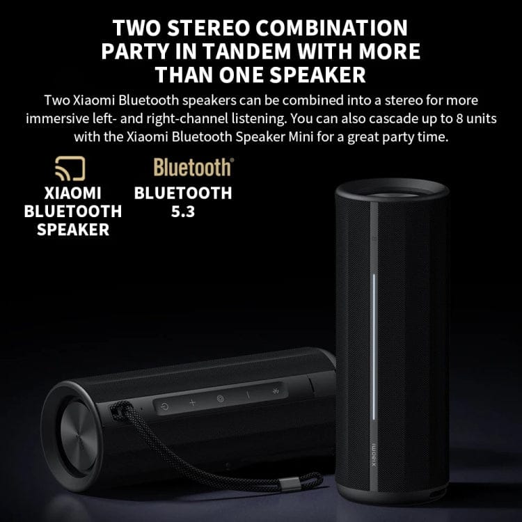 Xiaomi Bluetooth Speaker Support NFC Connection & Bluetooth Call(Black)