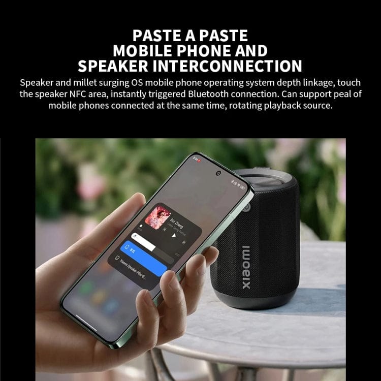 Xiaomi Bluetooth Speaker Mini Support NFC Connection(Black)