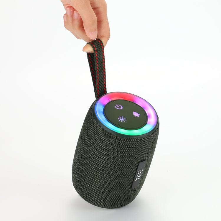 T&G TG434 Outdoor Portable Wireless Bluetooth Speaker(Purple)