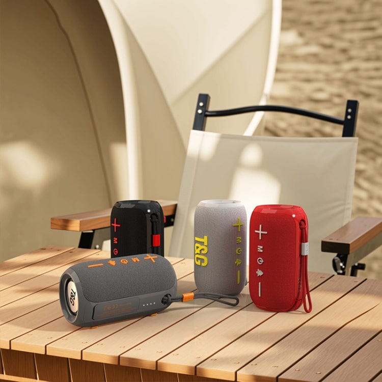 T&G TG419 Outdoor Portable Waterproof Handheld TWS Wireless Bluetooth Speaker(Dark Grey)