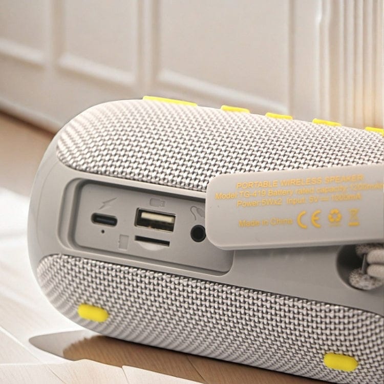 T&G TG419 Outdoor Portable Waterproof Handheld TWS Wireless Bluetooth Speaker(Dark Grey)