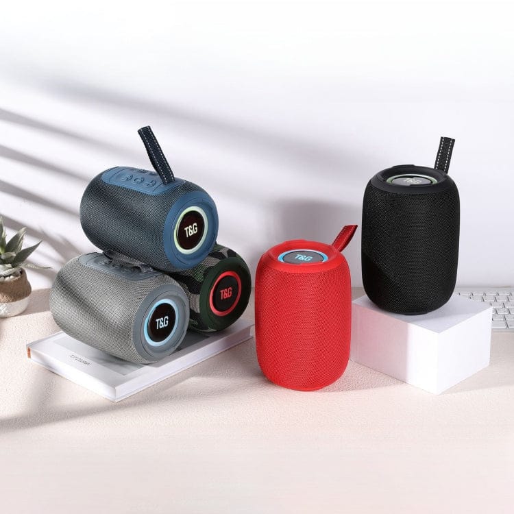 T&G TG678 15W Portable Subwoofer Wireless Bluetooth Speaker(Blue)