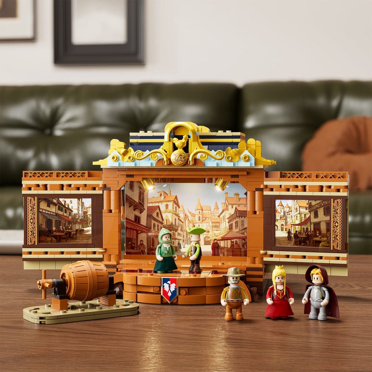 LUMIBRICKS - FUNWHOLE Medieval Troupe Carriage L9063 X004PAQ9DJ