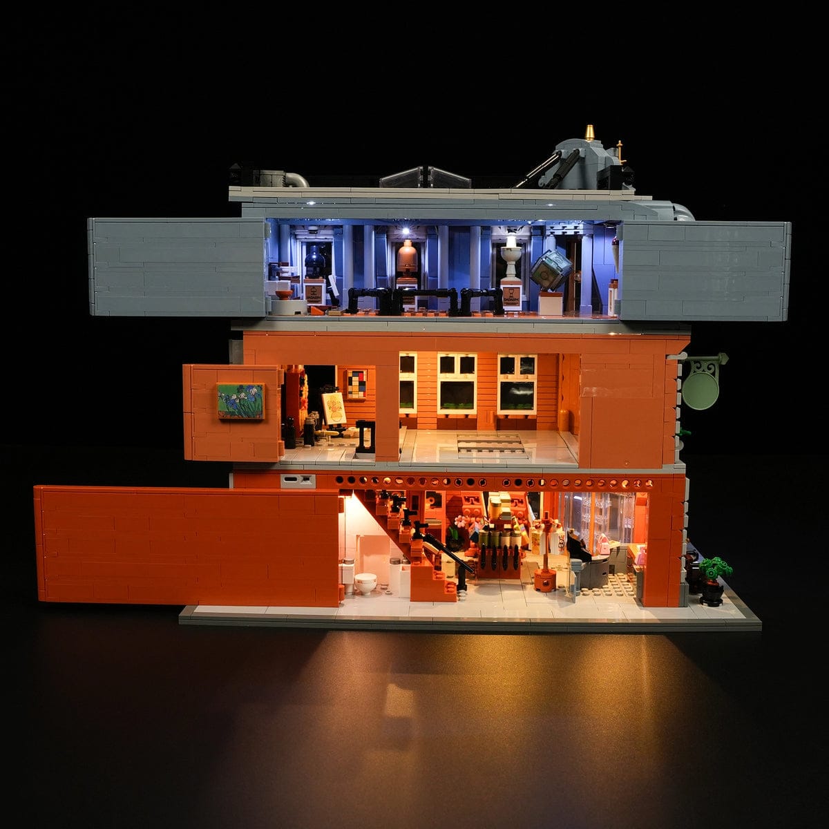 LUMIBRICKS - FUNWHOLE Modular Brick Art Gallery L9085 X002BF05PZ