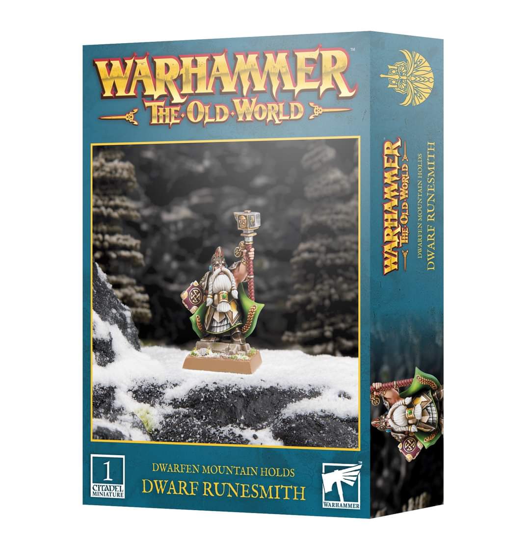 The Old World OLD WORLD DWARFEN MOUNTAIN HOLDS: DWARF RUNESMITH 5011921206773