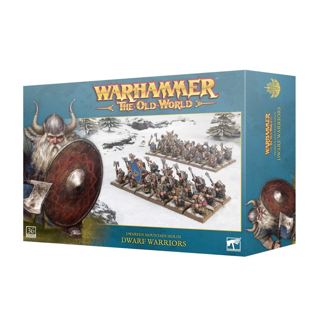 The Old World OLD WORLD DWARFEN MOUNTAIN HOLDS: DWARF WARRIORS 5011921206780