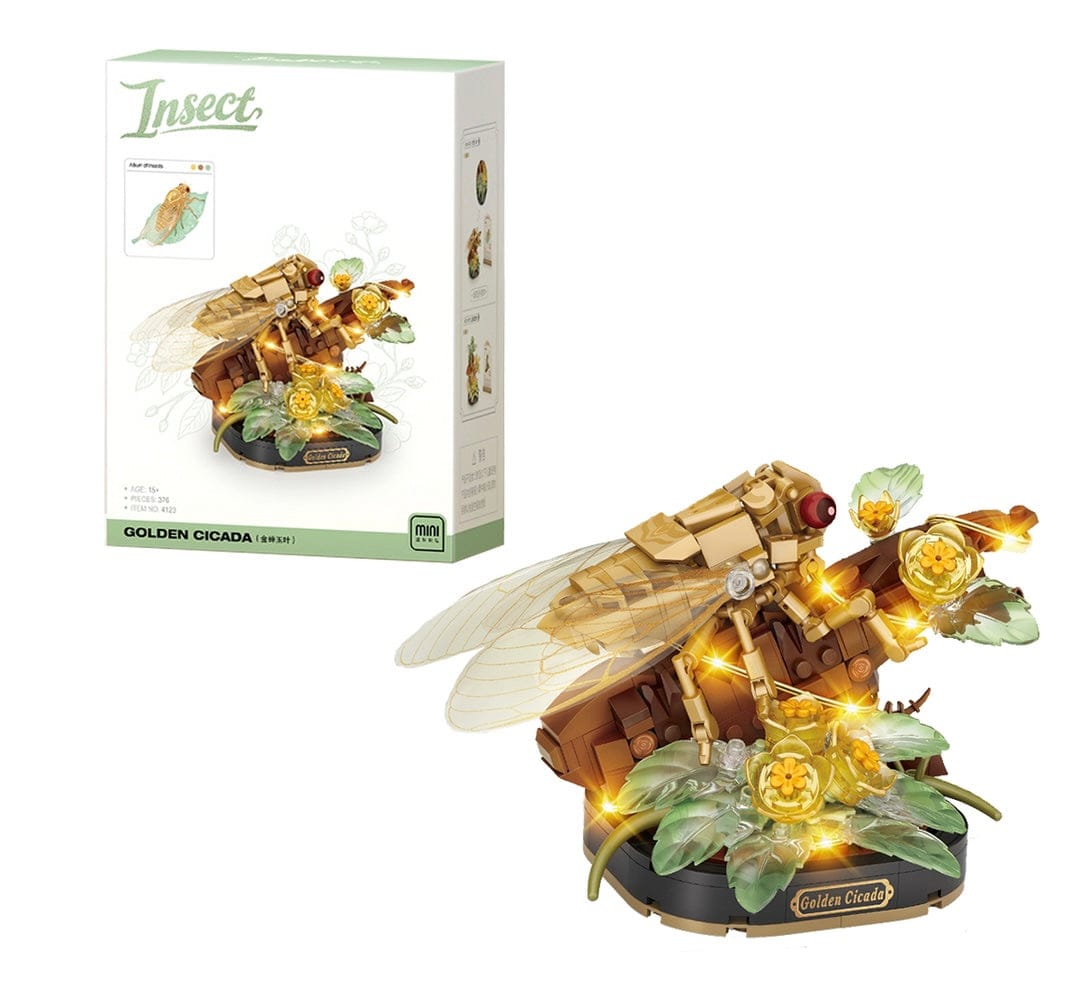LOZ Golden Cicada 4123 6932691941239