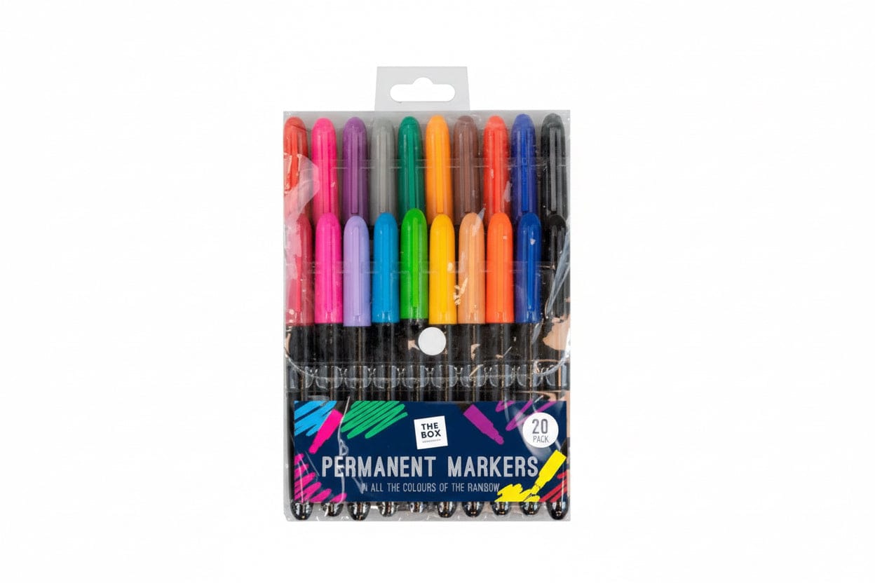 Permanent marker pens 20 pack 5063436126077